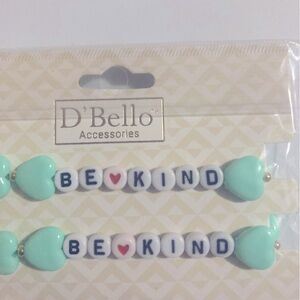 Be Kind Bracelet Set jewelry new $5.00